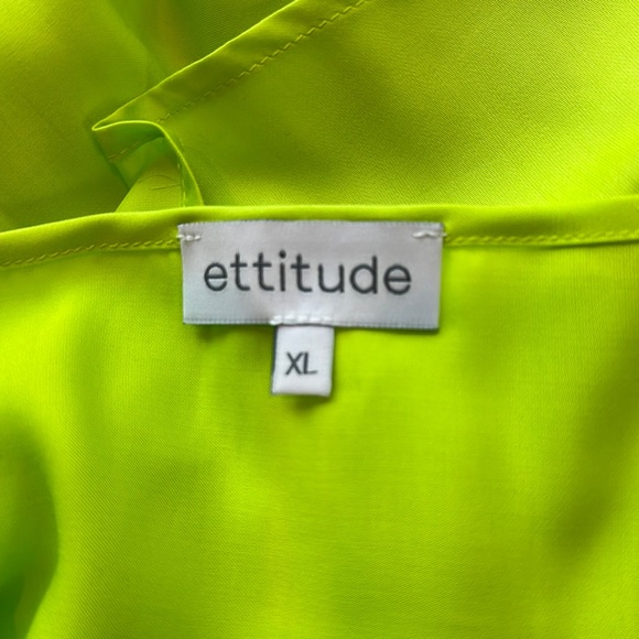 Ettitude Sateen Cami in Lime XL - Picture 6 of 6